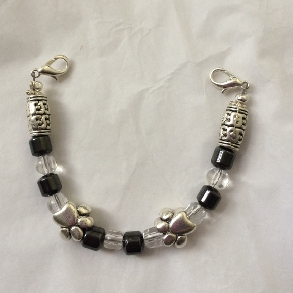 Dog Paw Medical ID Bracelet