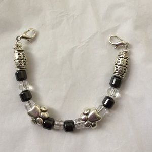 Dog Paw Medical ID Bracelet