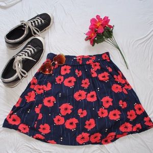 UO Floral Skirt