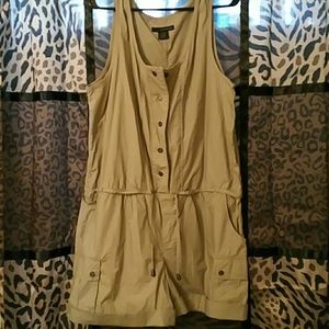 Calvin Klein Safari Romper XL new never worn