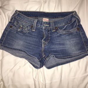 True Religion Jean shorts