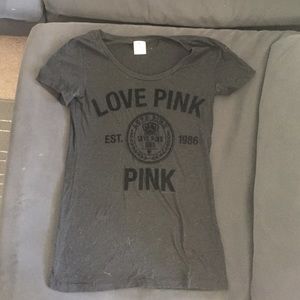 Black Victoria's Secret PINK tee