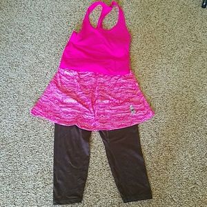 Running Skirt w/Built-in Capris