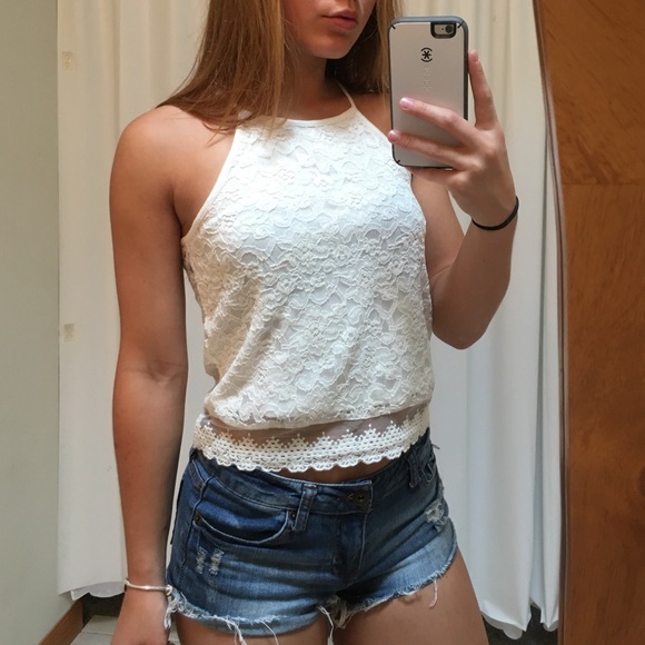 LA Hearts, Size XS, lace tank