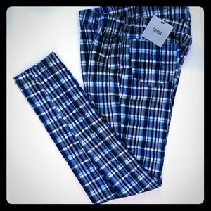 Asos Blue Plaid pants