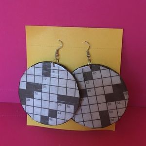 Funky statement earrings