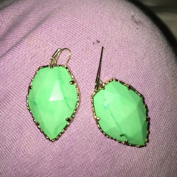 Mint Green Corley Earrings