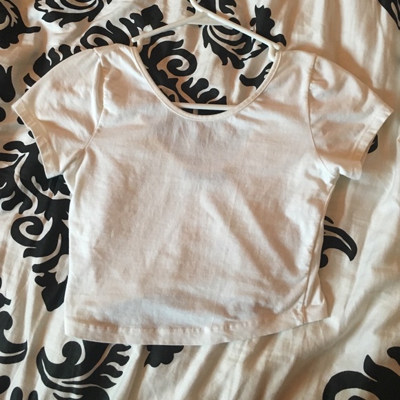 White Crop Top