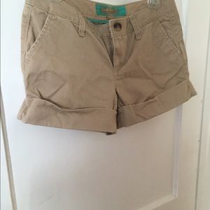 Khaki shorts