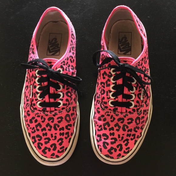 Cheetah Vans Men's Size 7