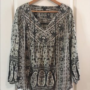 Lucky Brand peasant top