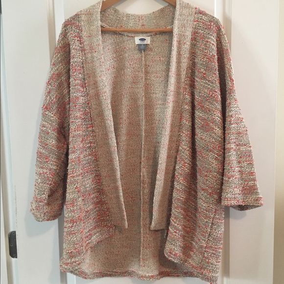 Pink multicolor cardigan