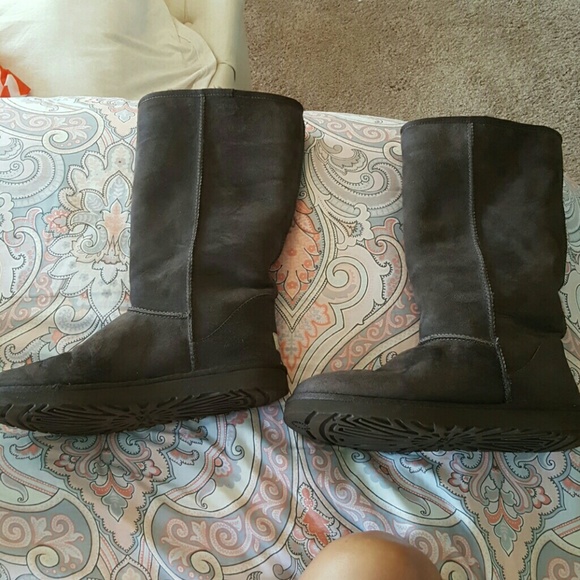 Ugg boots brown size 10 - Picture 2 of 4