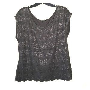 Express lace detail blouse!