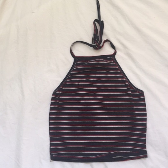 STRIPED HALTER
