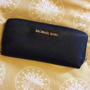 large black wallet