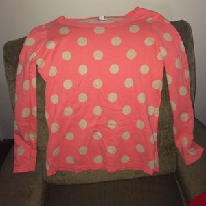 Polka dot sweater