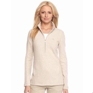 Tommy Bahama Brown Aruba Half Zip Pullover Sz:S