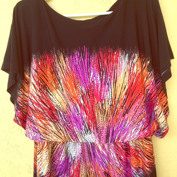 ❌SOLD❌ Tunic dress with color print