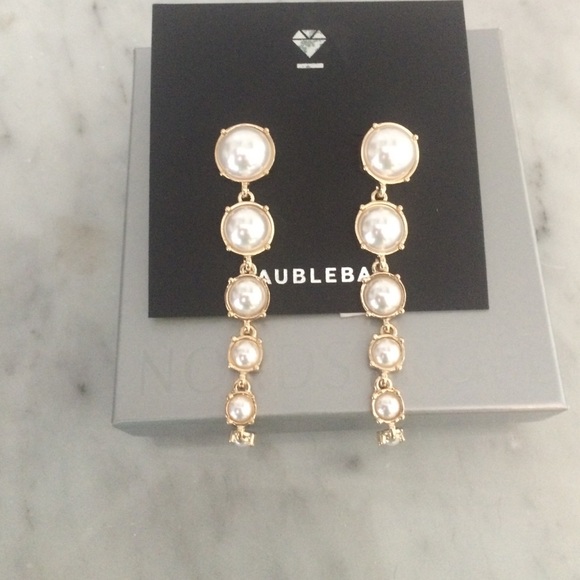 Faux pearl drop earrings By Baublebar Nordstroms