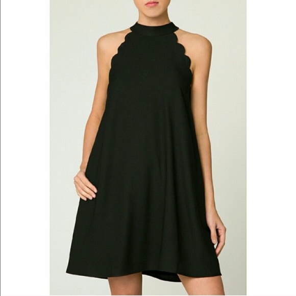 Loveriche Scalloped Dress
