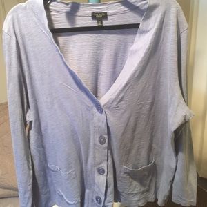 Lightweight cotton cardigan