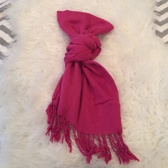 Hot pink pashmina