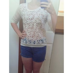 🍎Sheer Sweater🍎