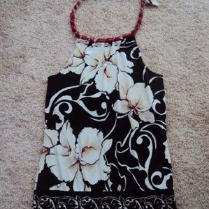 Floral Halter Top