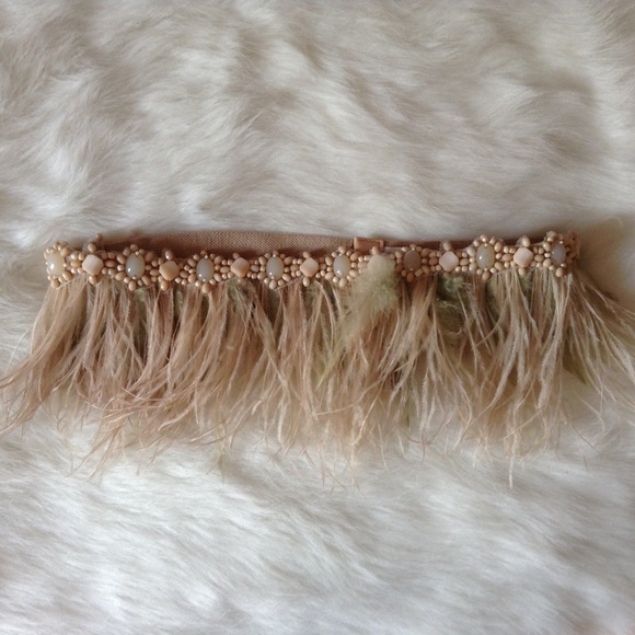 Anthropologie feathery belt - Picture 2 of 4