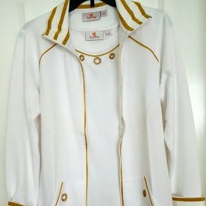 Nautical 2-piece tank and jacket