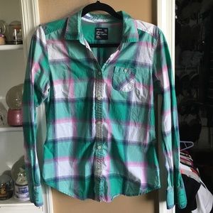 American Eagle plaid shirt