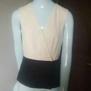 Ann Taylor Two Tone Top