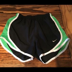 Black and Green Nike Shorts
