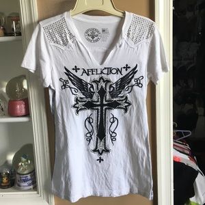 Affliction Tee - Like new