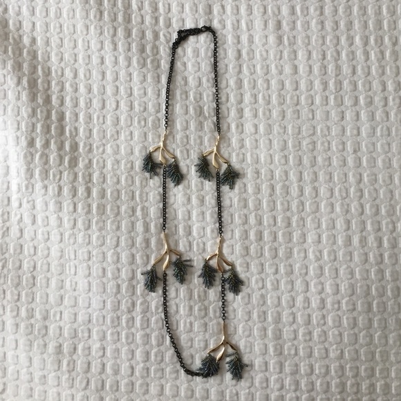 Long statement Anthropologie necklace