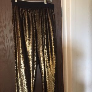 BCBG Flashy Sequin Pants