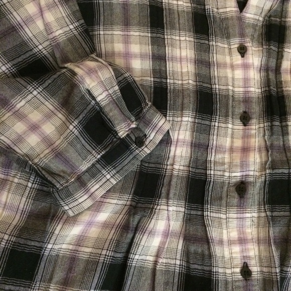 St. John's Bay Plaid Button Down - Picture 4 of 4