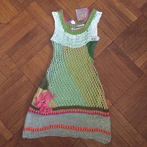 Design knitted dress