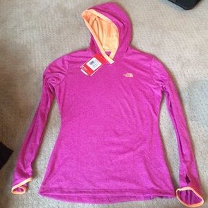 Women's North face hoodie, size small