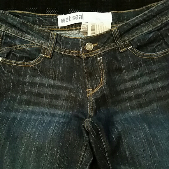 Wet Seal Lurex Skinny Jeans - Picture 2 of 4