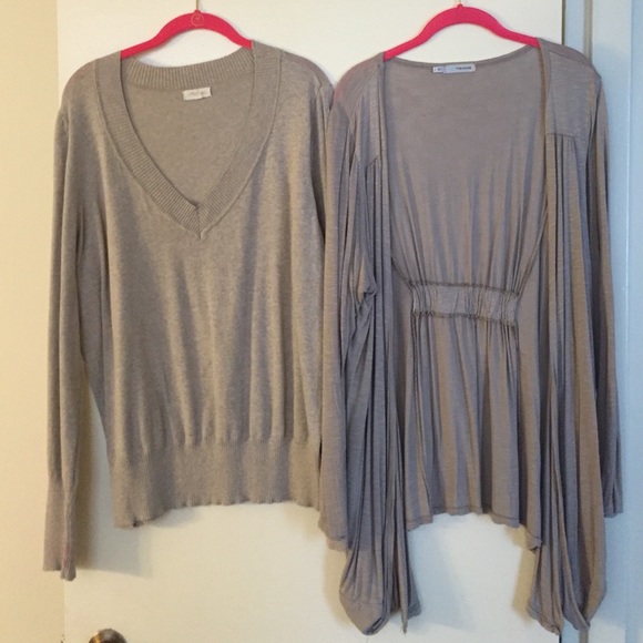 Maurices sweater and cardigan (2 items)