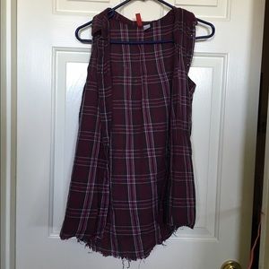 FREE GIFT + Grunge Flannel Muscle Tee