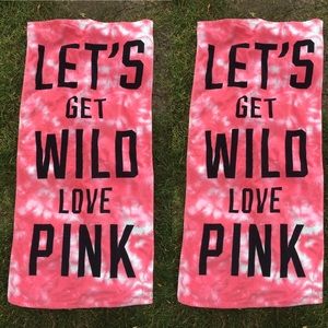 PINK VS Beach Towel