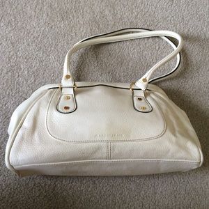 Isaac Mizrahi white purse