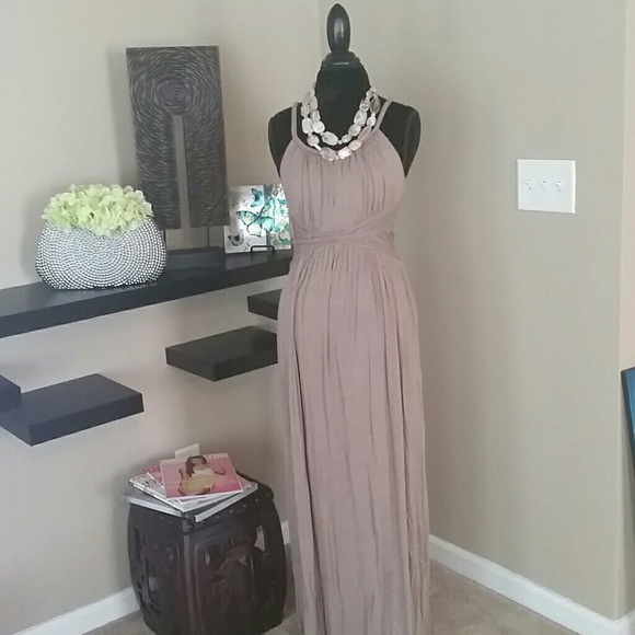 Beige Maxi Dress