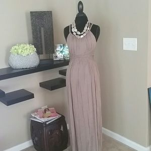 Beige Maxi Dress
