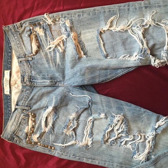 Abercrombie & Fitch Jeans "destroyed"