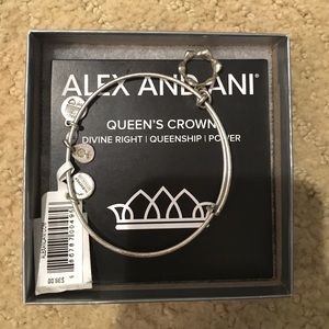 NEW ALEX AND ANI SILVER QUEEN'S BRACELET