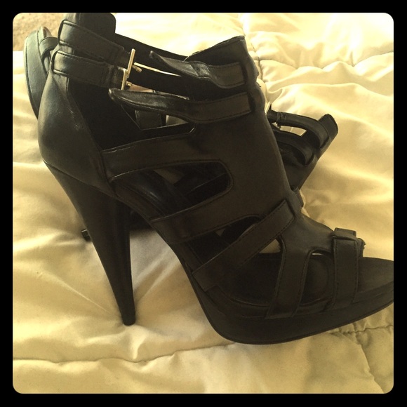 Black heels